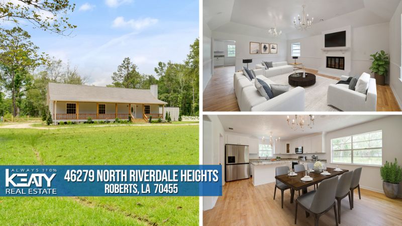Dreaming of a different way of life at 46279 North Riverdale Heights in Robert, LA.